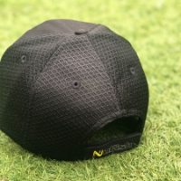 Nufish Cap -Black Yellow Outline Sneaker Mesh